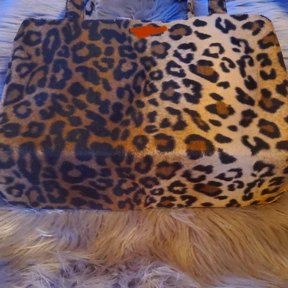 Leopard Print Tote Hand Bag